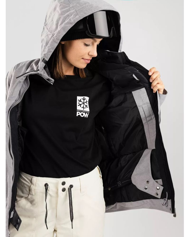 Geaca Snow Roxy Billie Heather Gray XL