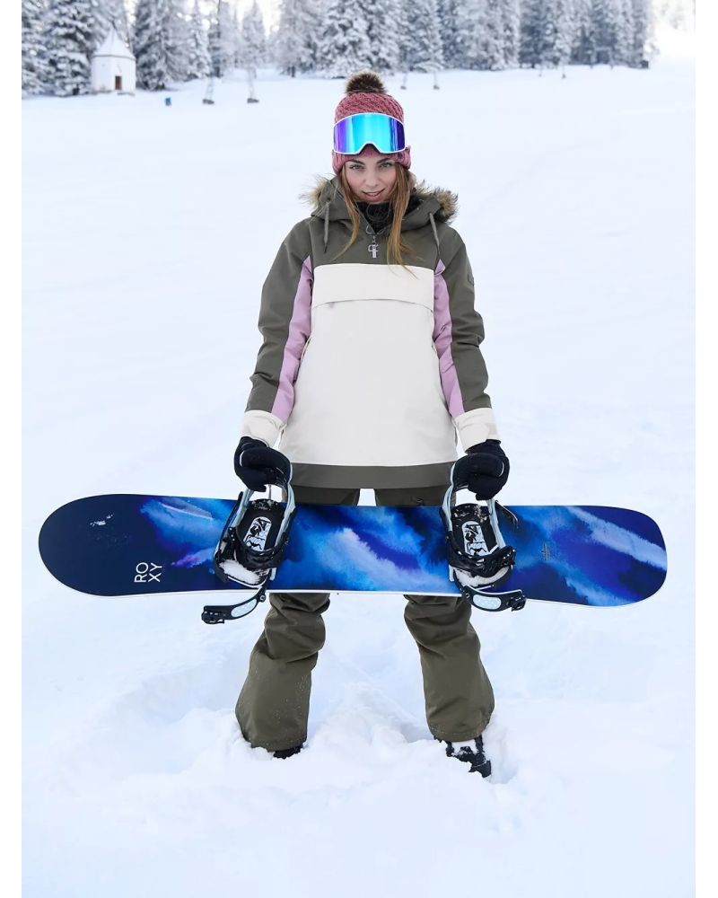 Geaca Snow Roxy Shelter Anorak Burn Olive XS