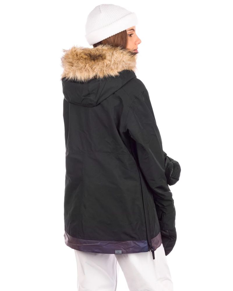 Geaca Snow Roxy Shelter Anorak True Black L