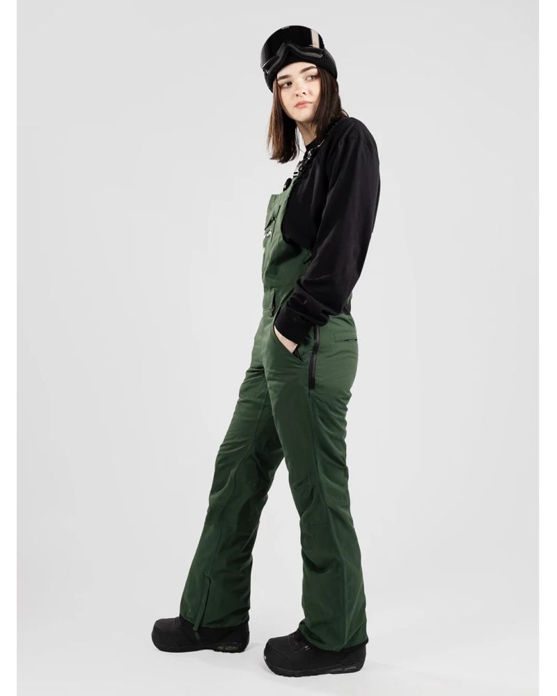 Salopeta Snow Coal North Twin Bib Sycamore Green XS