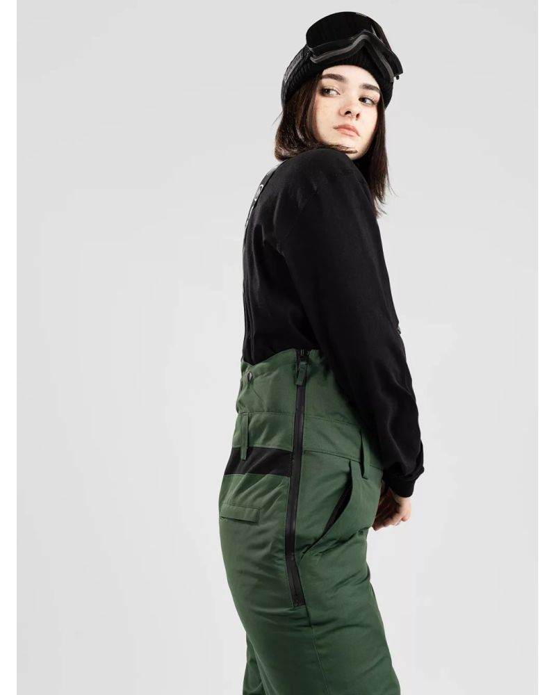 Salopeta Snow Coal North Twin Bib Sycamore Green XS