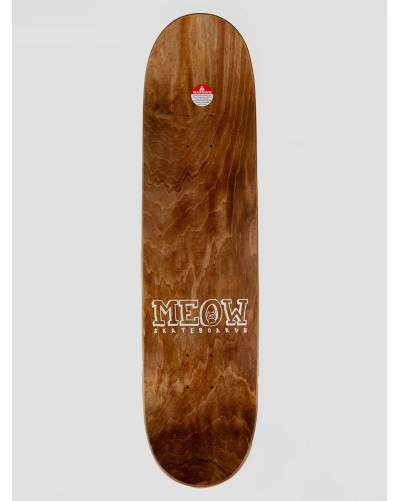 Skateboard Deck Meow Skateboards Kristin Ebeling 8.0"