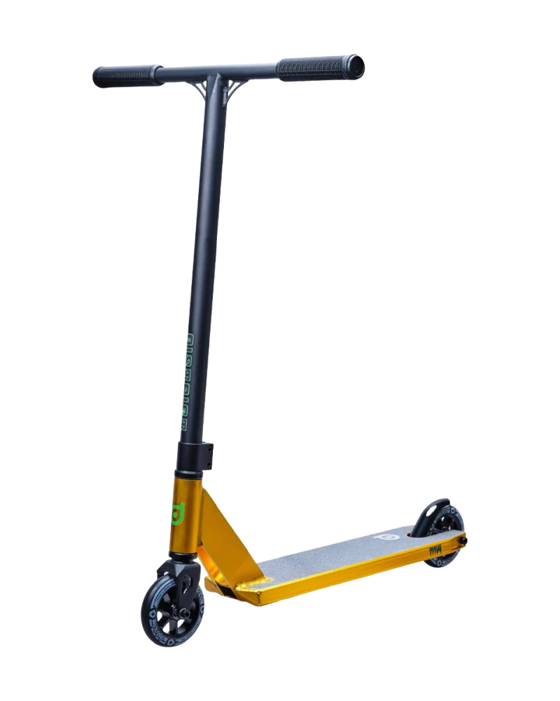 District Titus Trotinetă Freestyle Auriu