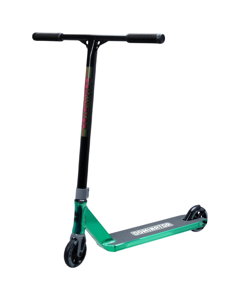 Dominator Team Edition Trotinetă Freestyle Green Chrome
