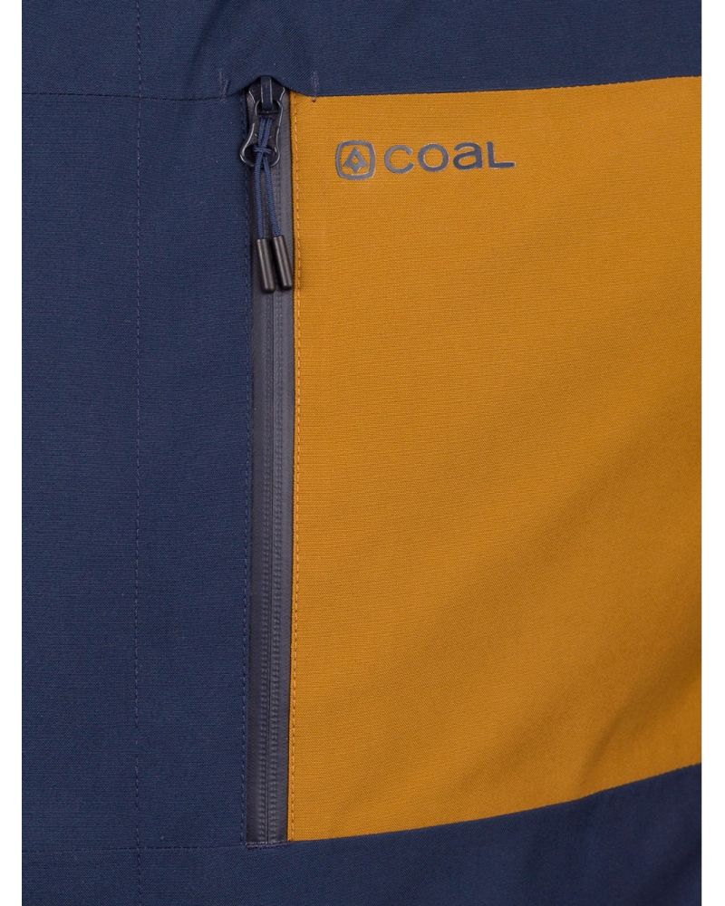 Geaca Snow Coal Belknap Dress Blues Golden Brown