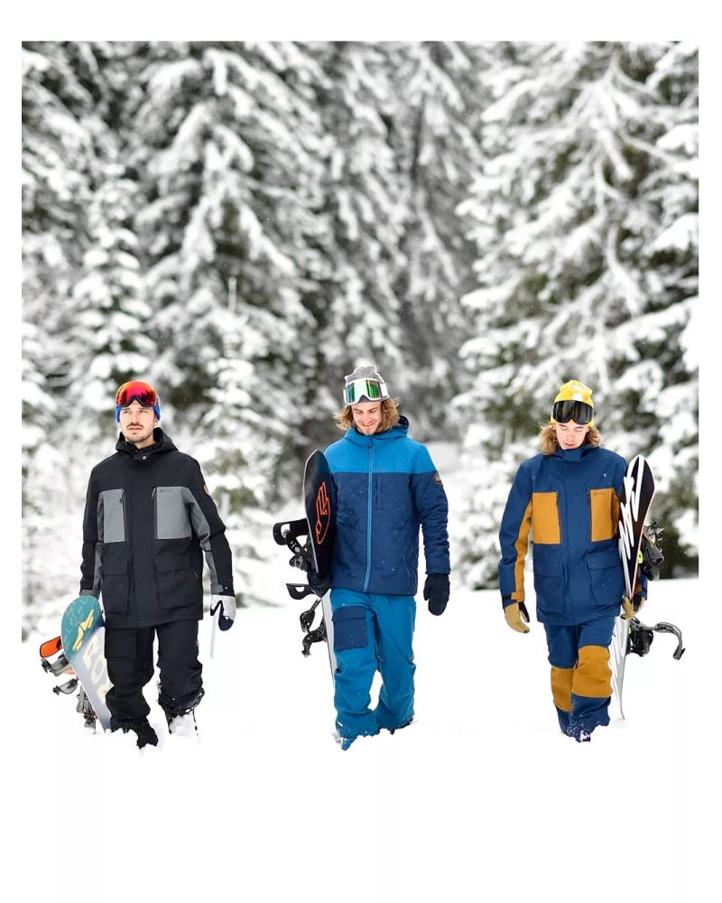 Geaca Snow Coal Belknap Dress Blues Golden Brown