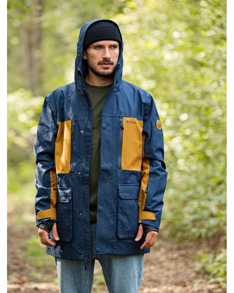 Geaca Snow Coal Belknap Dress Blues Golden Brown