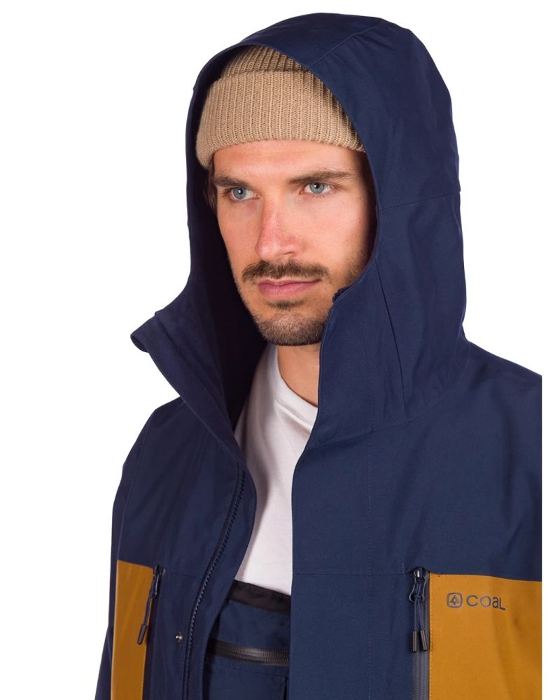 Geaca Snow Coal Belknap Dress Blues Golden Brown