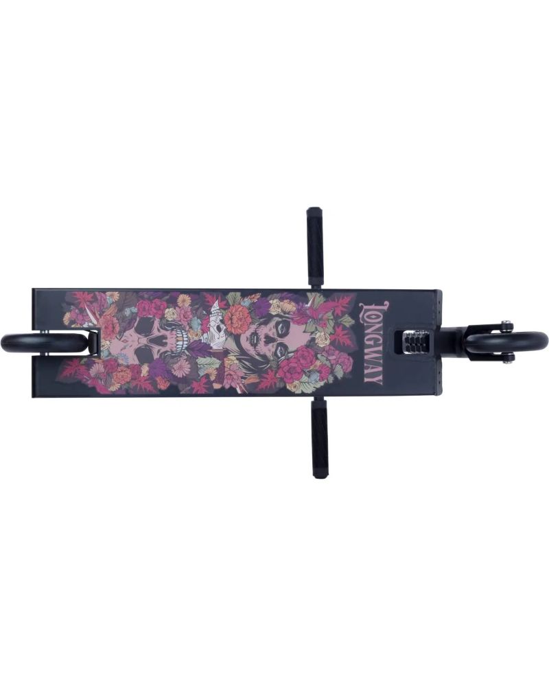 Longway Santa Muerte Trotinetă Freestyle Negru