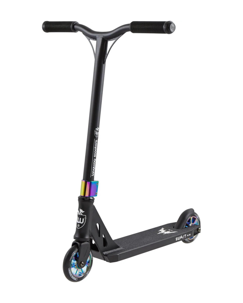 Longway Summit Mini Trotinetă Freestyle Black/Neochrome