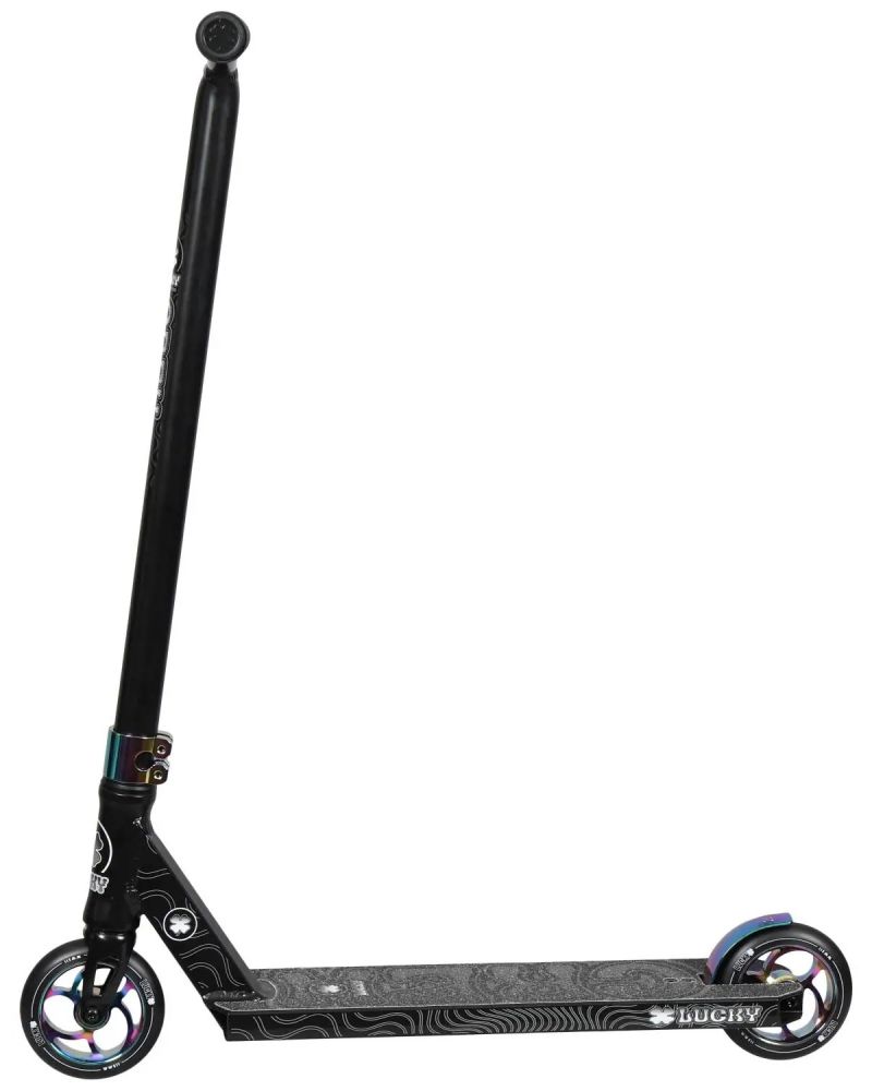 Lucky Crew Trotinetă Freestyle Negru