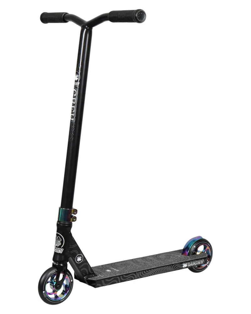 Lucky Crew Trotinetă Freestyle Negru