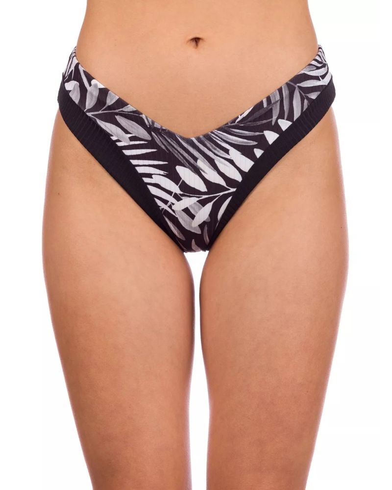 Bikini Hurley Party Palm Mod Black