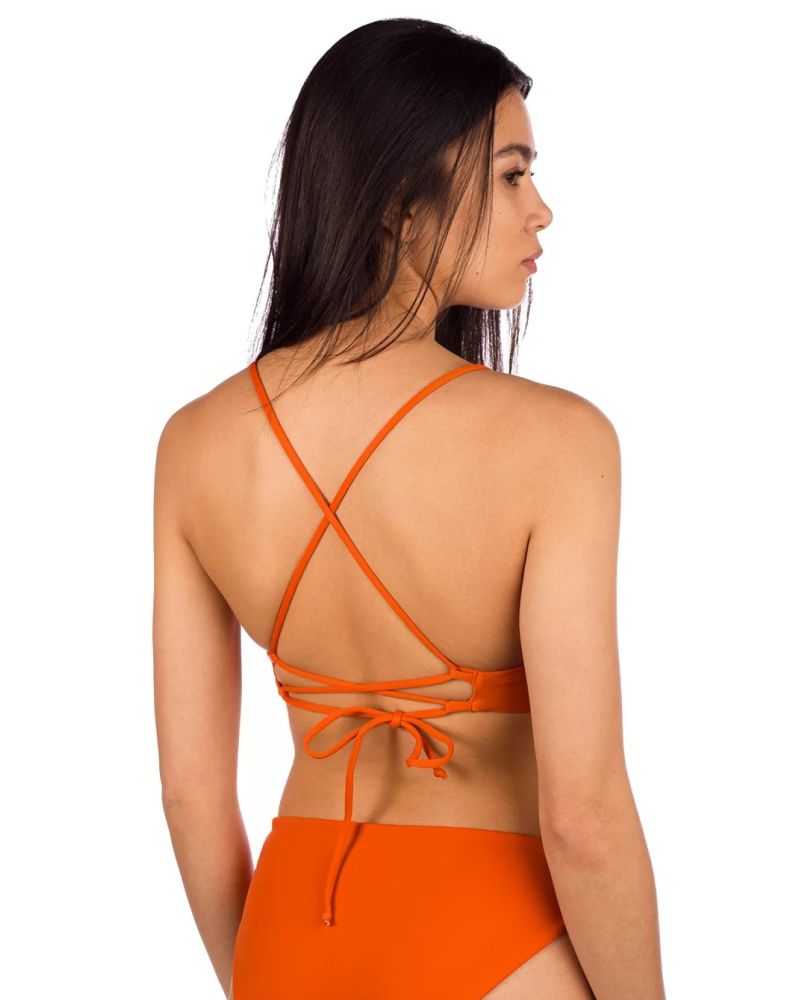 Bikini Top Main DesignHazy Mango Orange