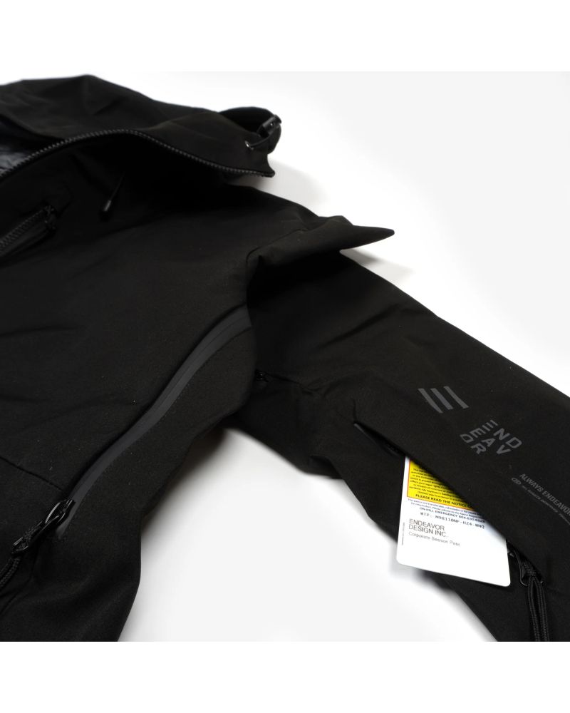 Geaca Ski Snowboard 20,000mm Endeavor 3L Shelter Jacket Black