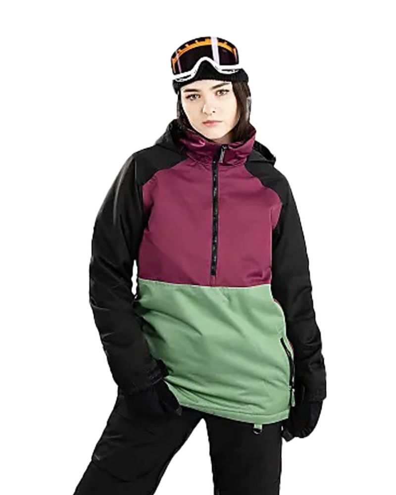 Geaca Snow Aperture Apres Cavier Dark Ivy Grape Wine