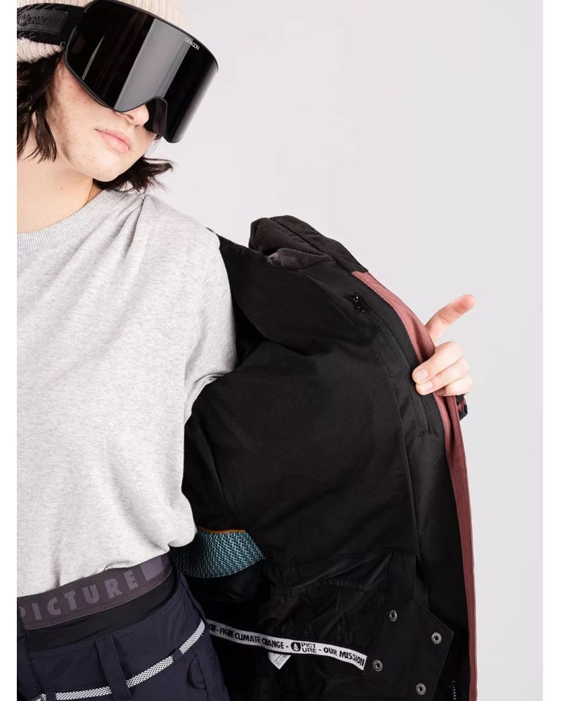 Geaca Snow Picture Seen Dark Blue