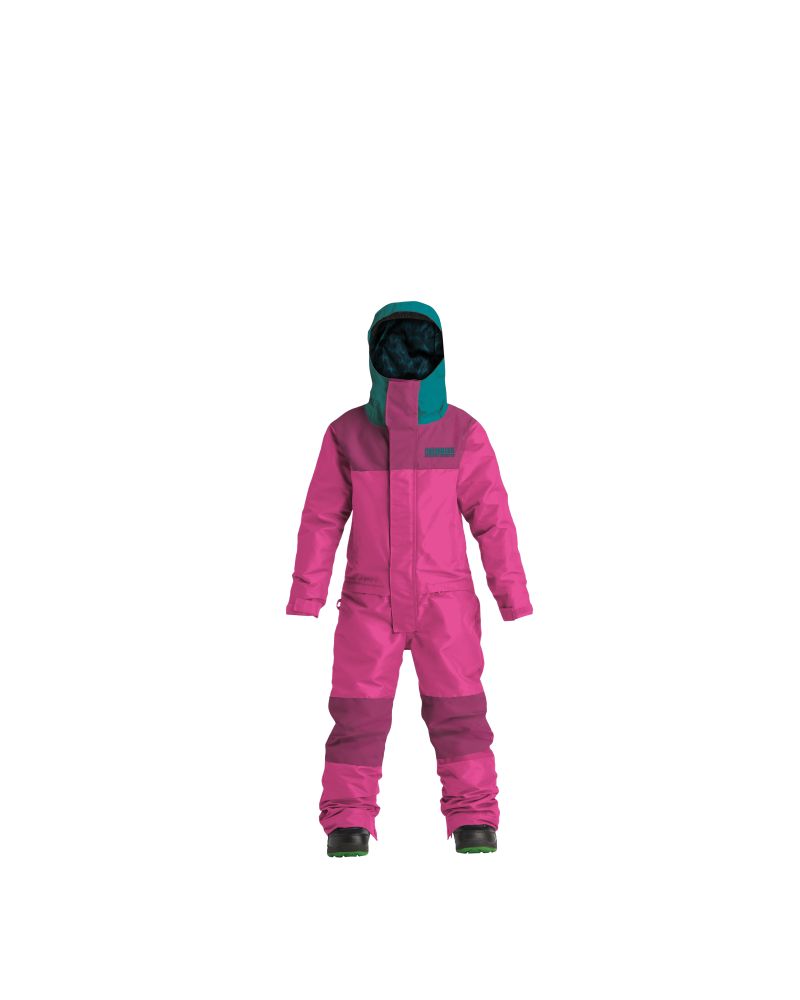 Salopeta Copii AIRBLASTER Youth Freedom Suit Hot Pink