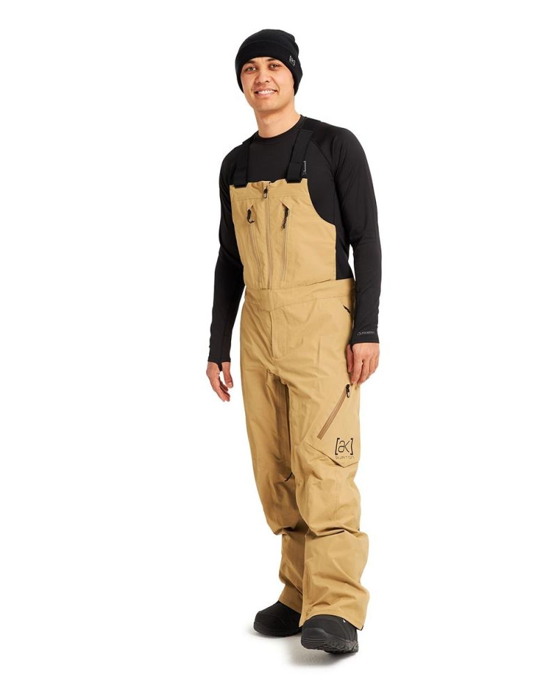 Salopeta Snow Burton AK Gore-Tex Cyclc Bib Kelp Brown