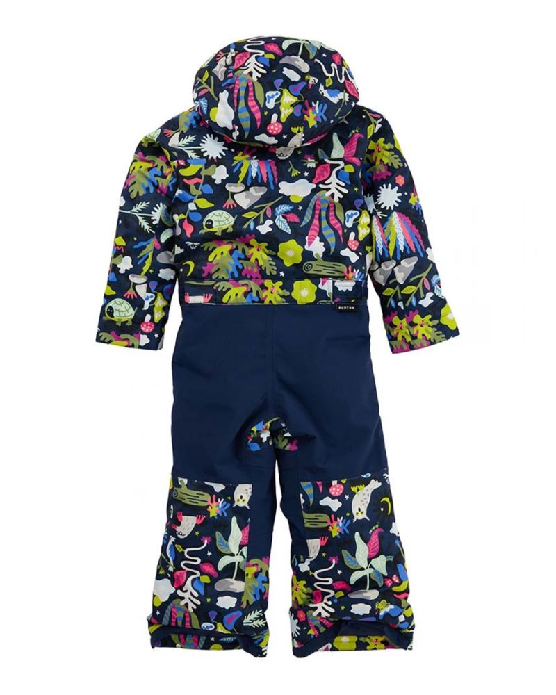 Salopeta Snow Copii Burton - Toddler's One Piece MOONLIT GROOVE
