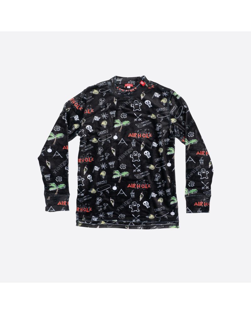 AIRHOLE - Milk Fleece Thermal SET - DOODLES W24 (Copii)