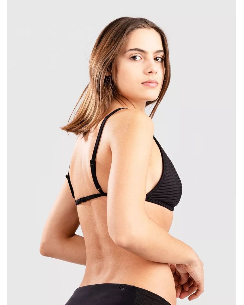 Bikini Top Rip Curl Premium Surf Banded Fixed Tri Black