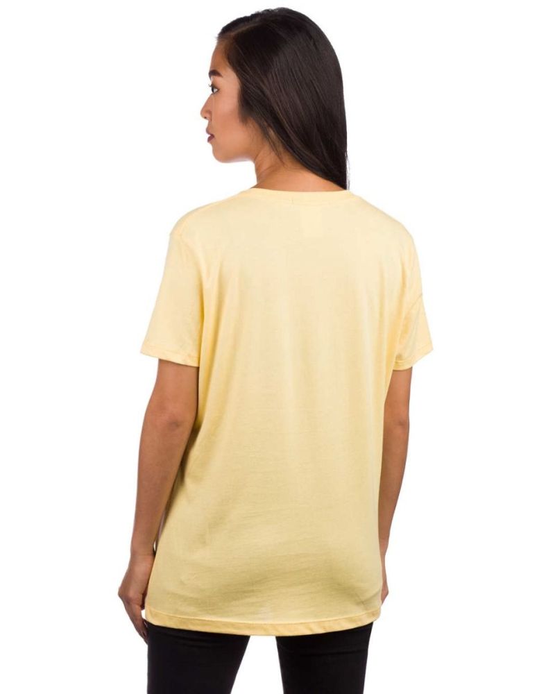 Tricou Petals and Peacoks My Petals Yellow