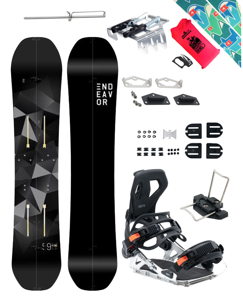 PACHET Splitboard Endeavor Patrol 2021 x Legaturi SP W25
