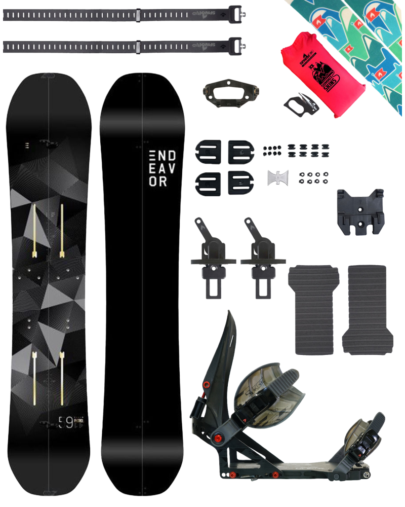 PACHET Splitboard Endeavor Patrol 2021 x Legaturi Spark R&D