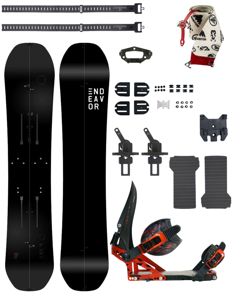 PACHET Splitboard Endeavor Patrol W24 x Legaturi Spark R&D