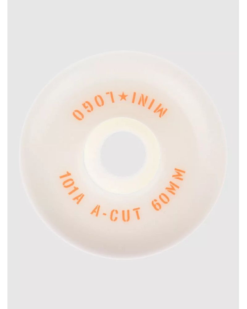 Roti Skateboard Mini Logo White A-Cut 101A