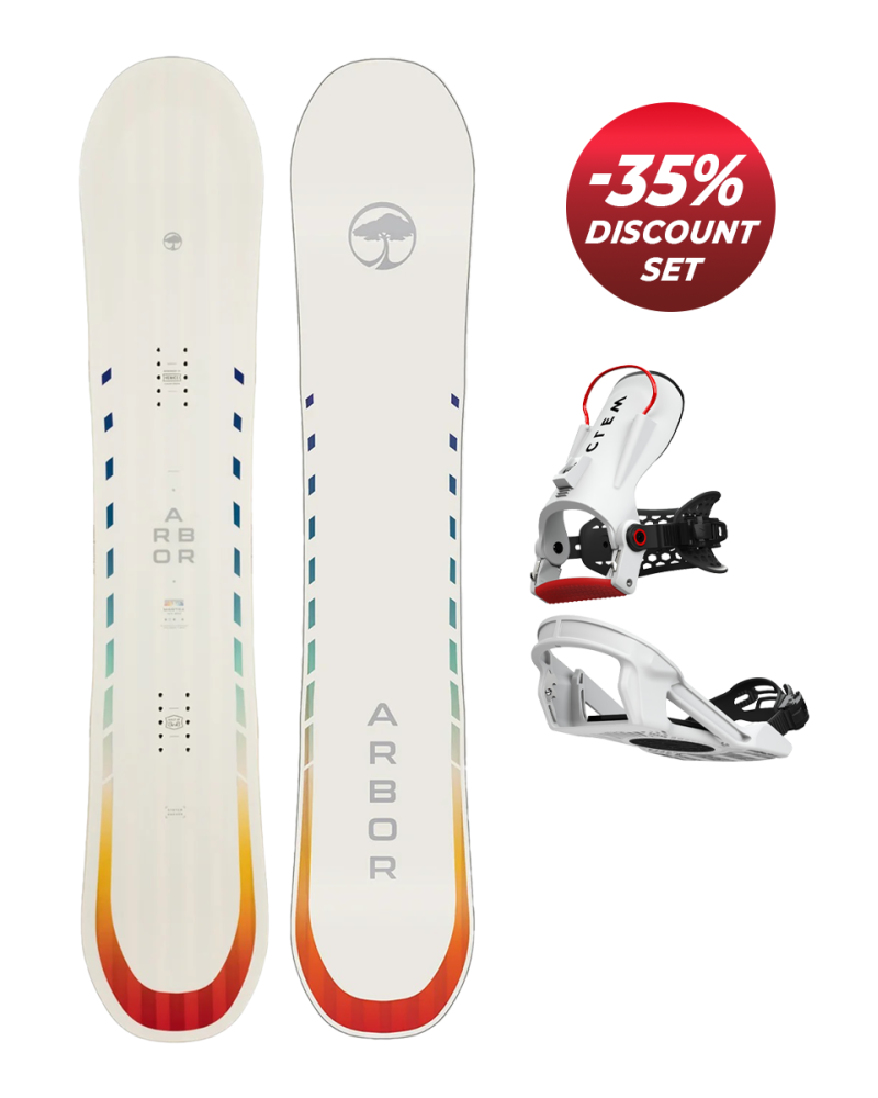 SET ARBOR Mantra Camber x Legaturi CLEW Freedom 1.0
