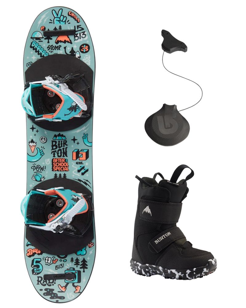 SET BURTON A.S. SPECIAL x Boots Burton Mini Grom x Riglet Reel