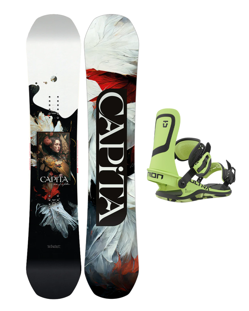 SET CAPiTA BIRDS OF A FEATHER 2025 x Legaturi UNION ULTRA Lime