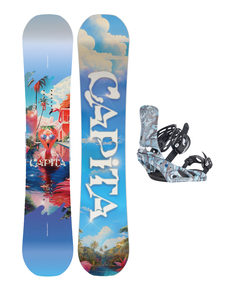 SET CAPiTA SPACE METAL FANTASY 2025 x Legaturi BURTON LEXA BLUE