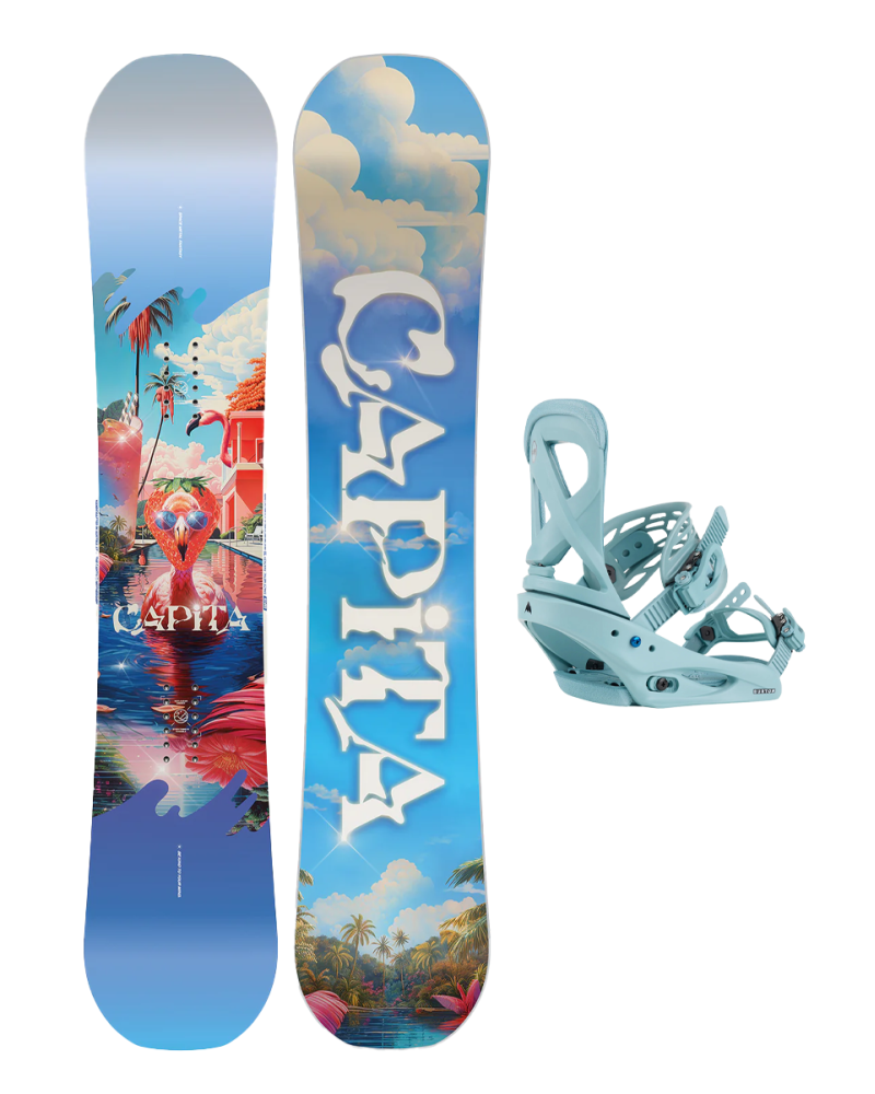 SET CAPiTA SPACE METAL FANTASY 2025 x Legaturi BURTON SCRIBE