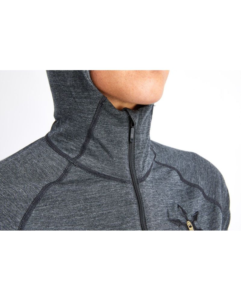 AIRBLASTER Women's Ninja Suit MERINO WOOL Black