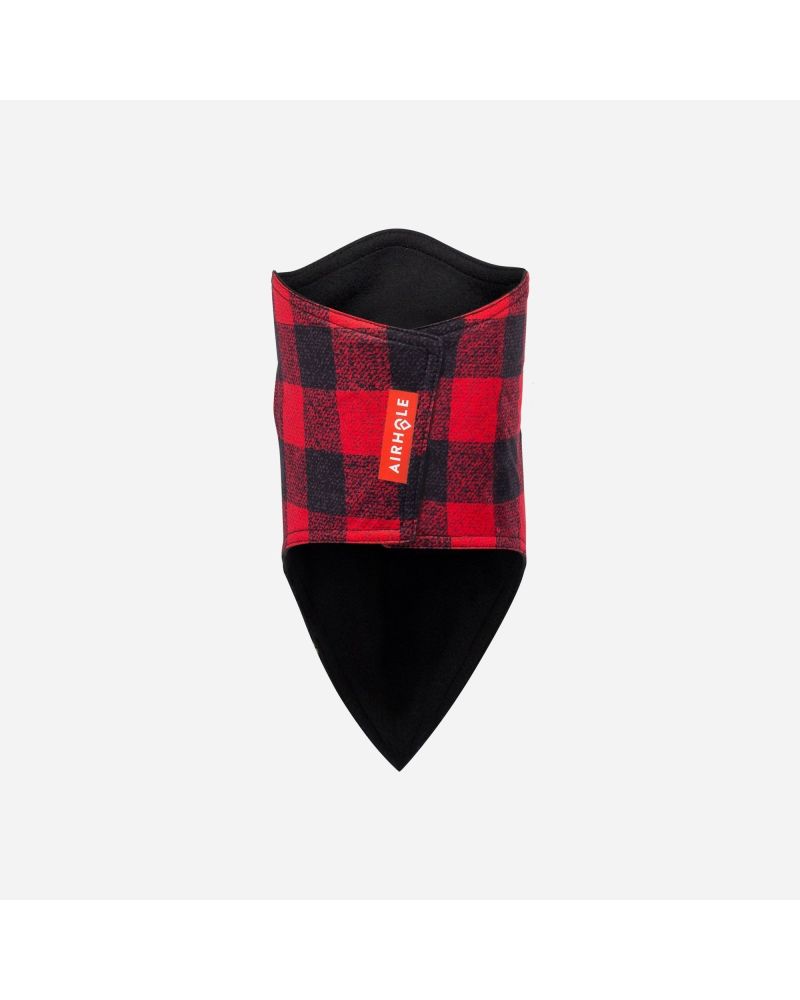 Airhole Facemask 2 Layer Red Buffalo