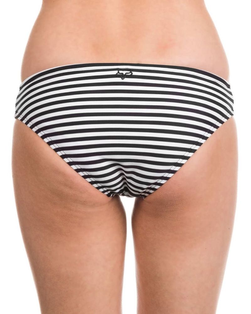 Bikini Fox Jail Break Lace Up Black White