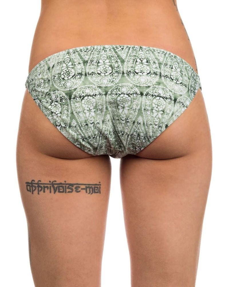 Bikini Malibu Low Rise Hipster Green