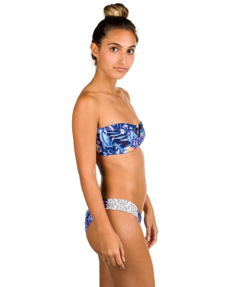 Bikini Set Rip Curl Tropic Tribe Bandeau Navy