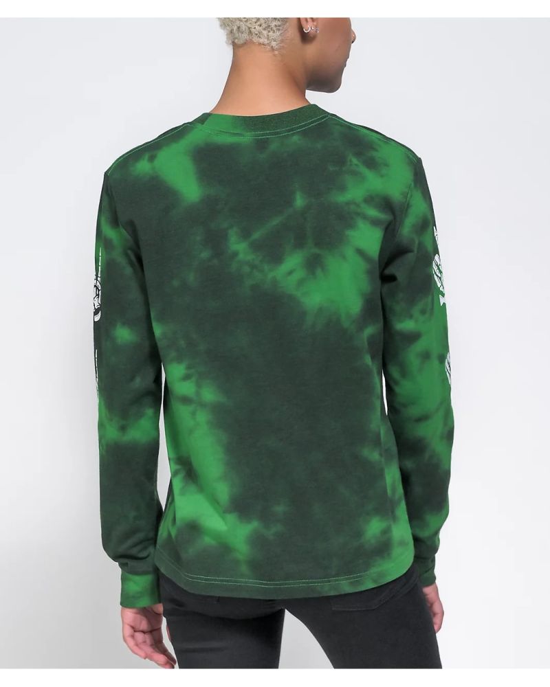 Bluza Lurking Class Matrix Black Green Tiedye