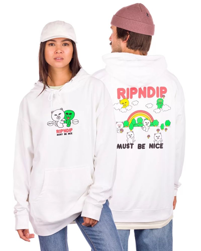 Hanorac RIPNDIP Buddy System White