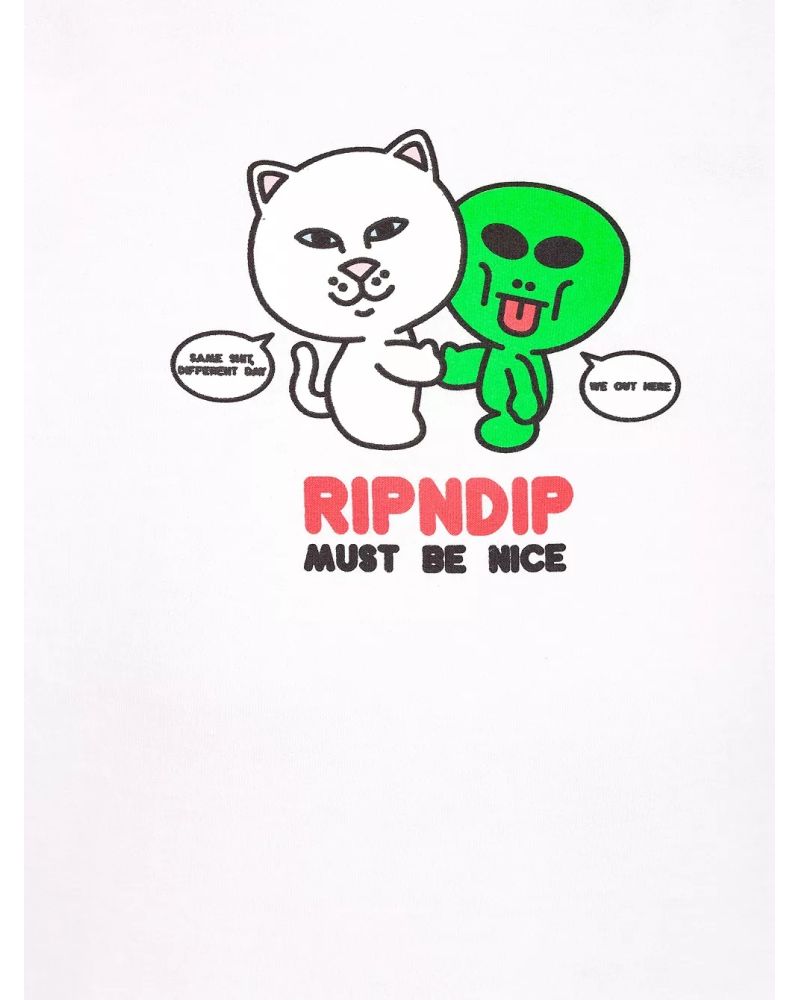 Hanorac RIPNDIP Buddy System White