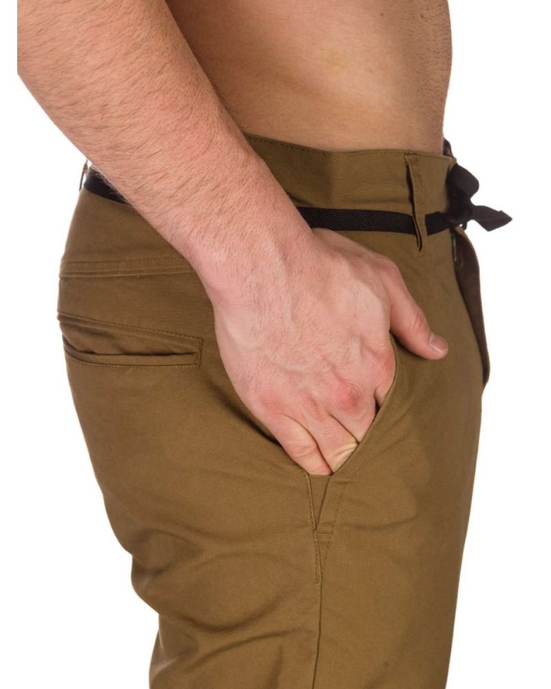 Pantaloni Lungi Empyre Skeletor Jeans Dark Khaki