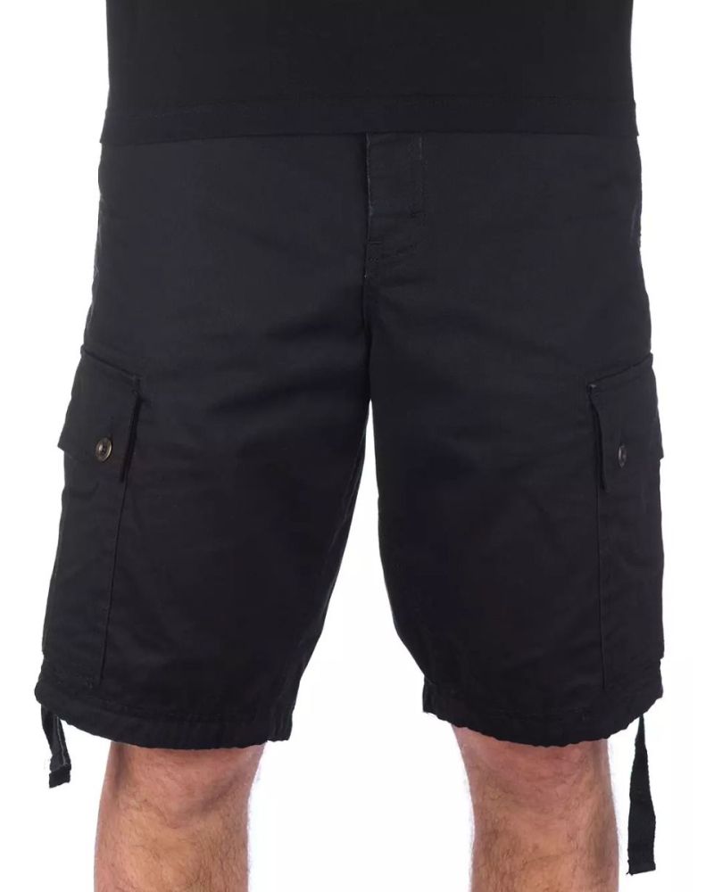Pantaloni Scurti Free World Wreckage Cargo Black