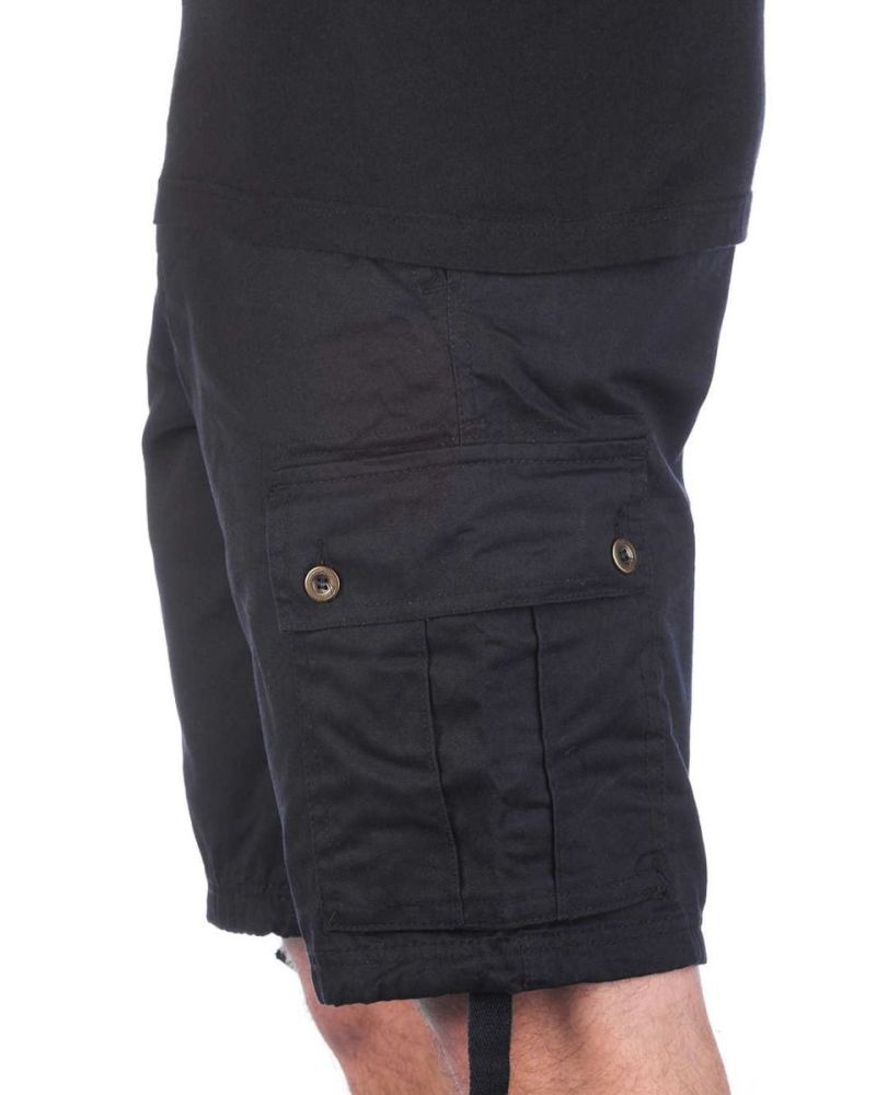 Pantaloni Scurti Free World Wreckage Cargo Black