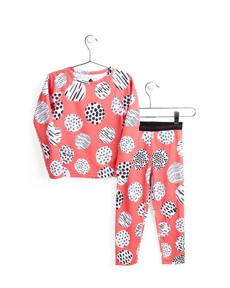 Set Bluza si Pantaloni Termici Copii Burton Toddlers Lightweight DOODLE DOT