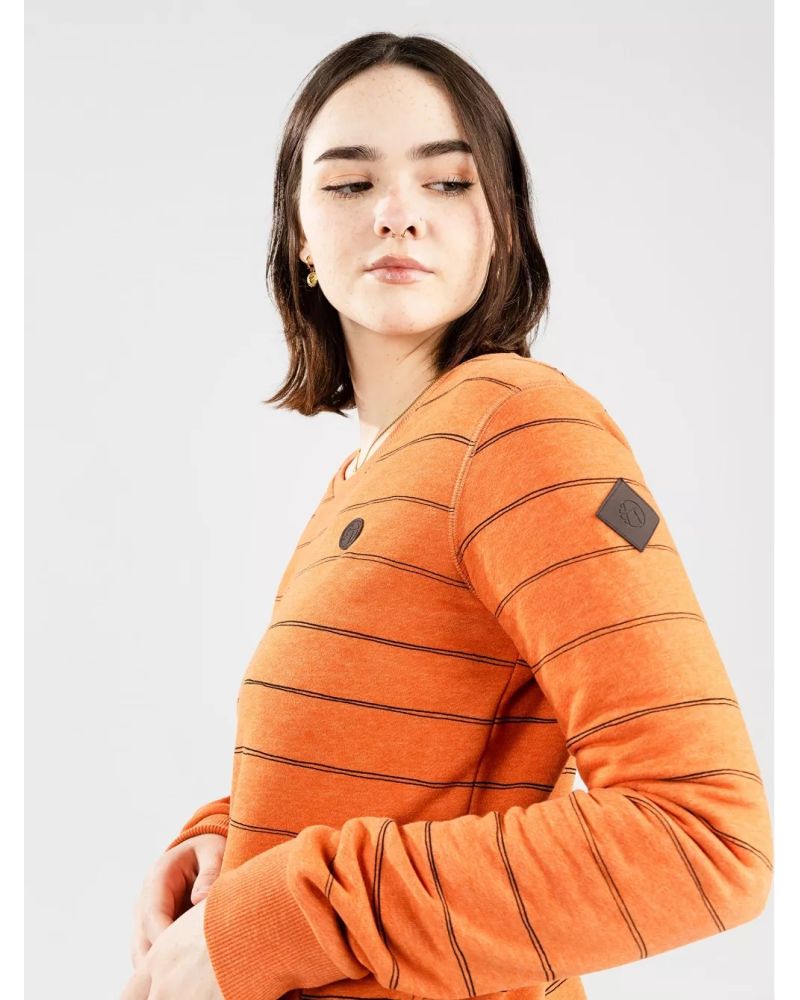 Bluza Kazane Daven Gold Flame Stripe Orange