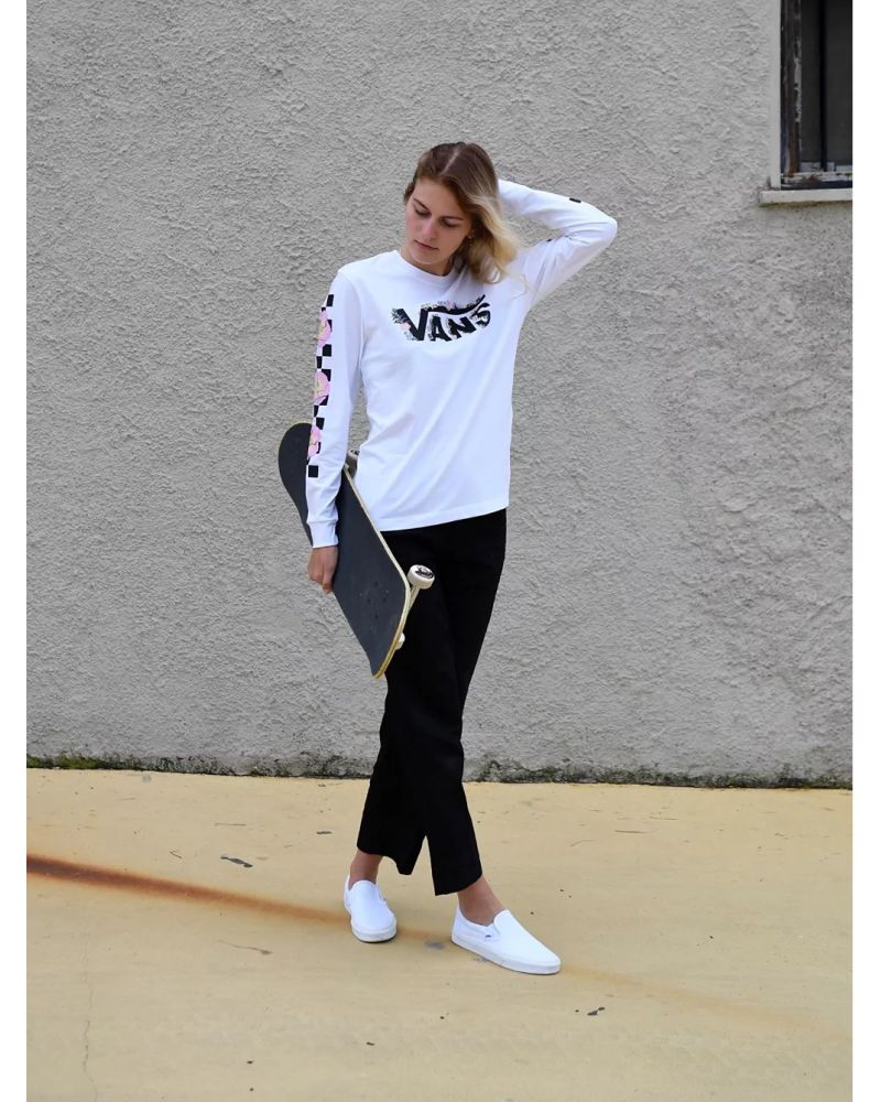 Espadrile Vans Classic Slip Ons True White